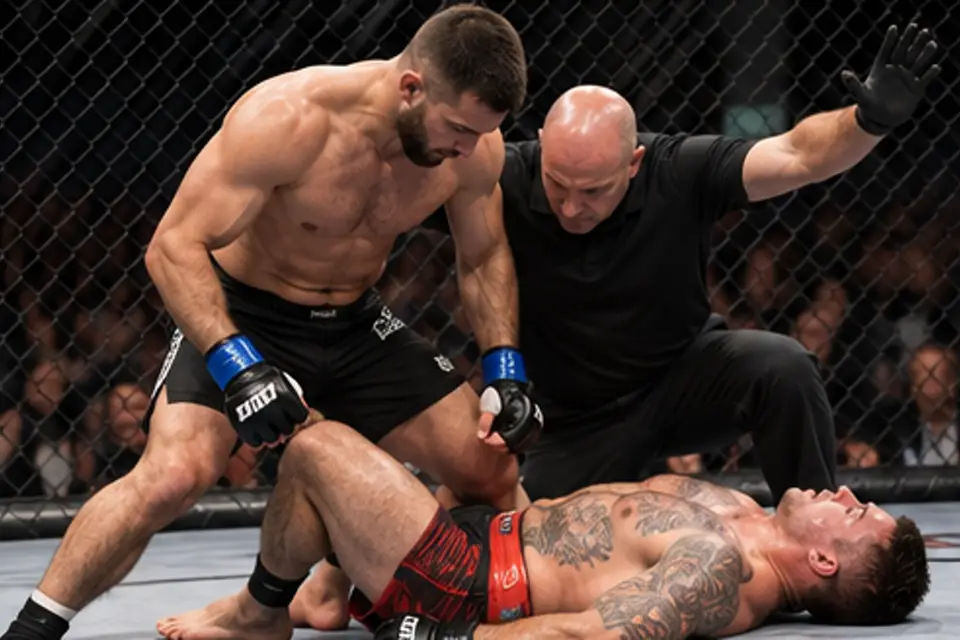 KO, TKO и submission в протоколе MMA